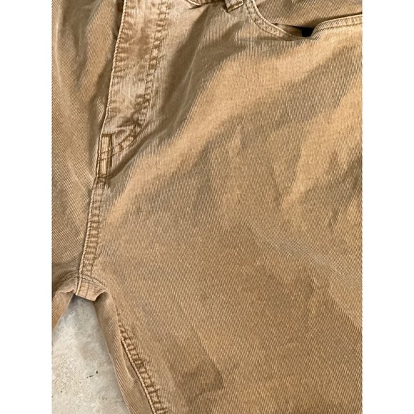 Prana men’s size 40x32 slim fit brown fine wale corduroy jeans FLAW - Picture 3 of 12